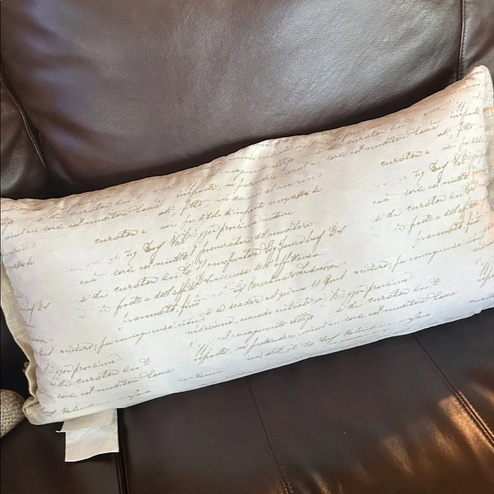 Decorative Pillow with Bunny Design
